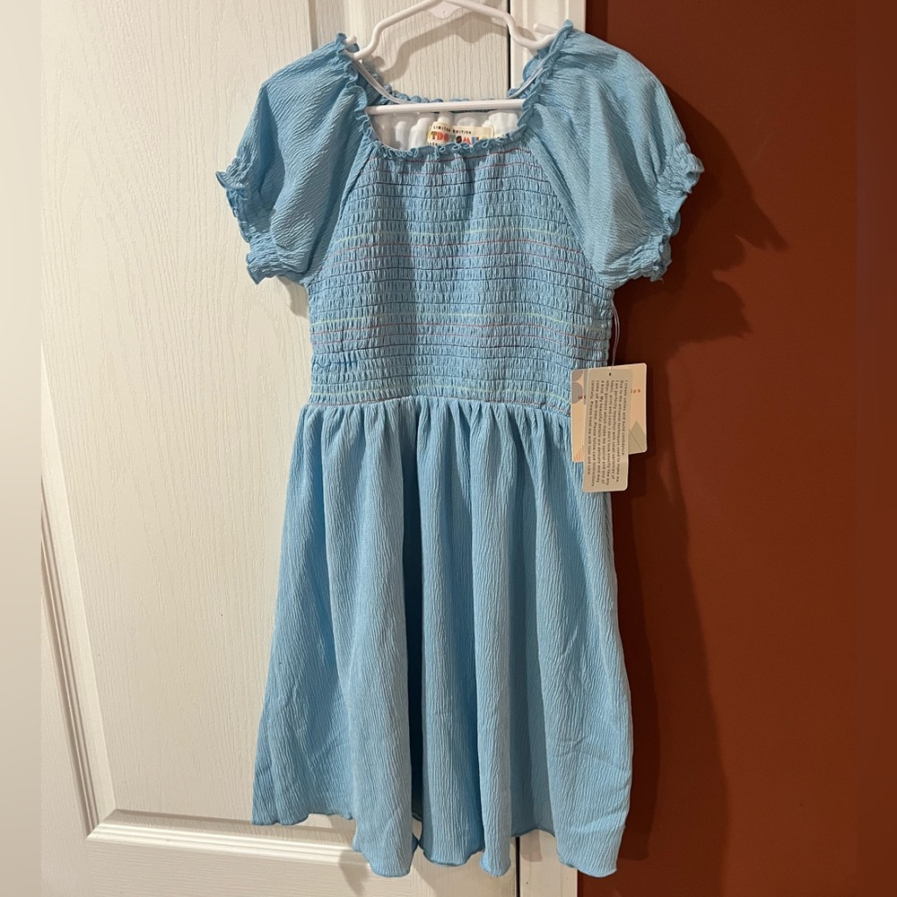 Dot dot smile limited edition smock dress